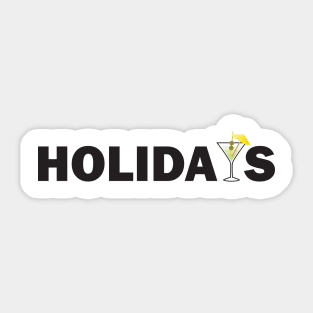 Holidays Funny Summer Gift Sticker